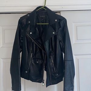 GUESS Los Angeles faux leather jacket